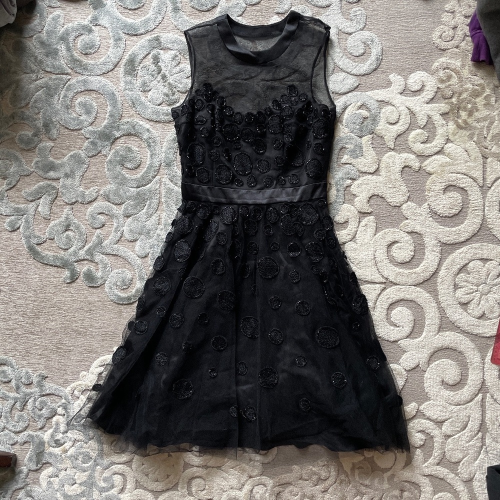 Basic II Beaded Tulle Dress size 2